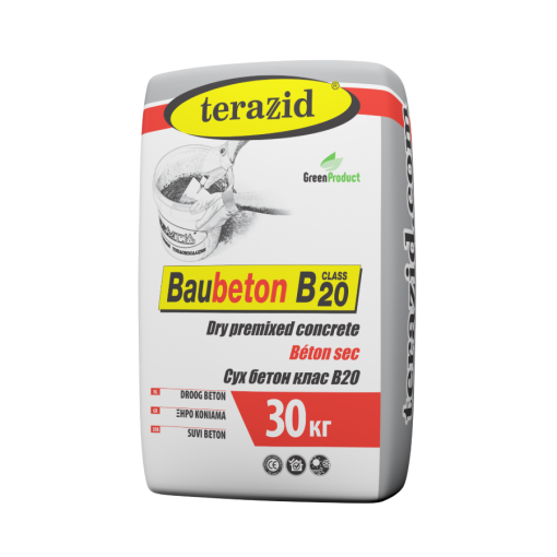 Baubeton - dry premixed concrete
