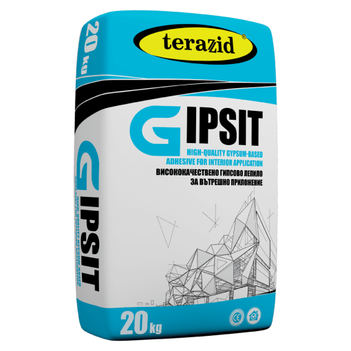 гипсово лепило теразид gipsit