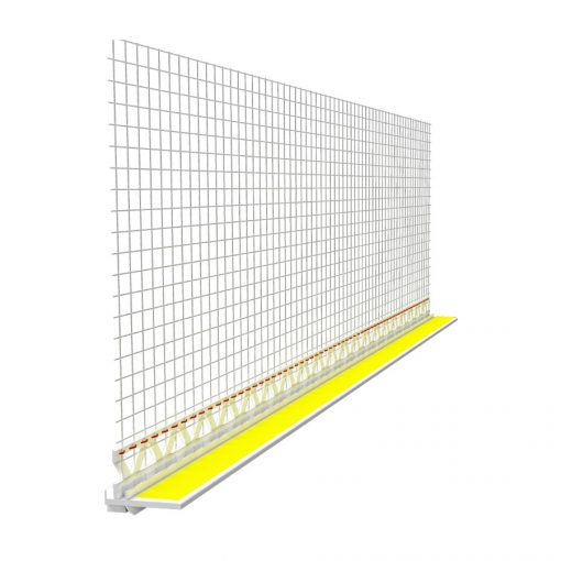 Window reveal PVC profile