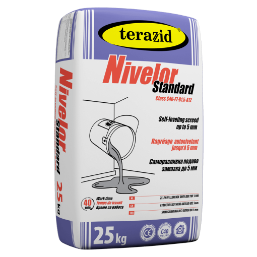 саморазливен циментов под теразид nivelor standard