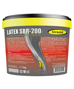 добавка за подобряване на циментови смеси теразид latex sbr 200