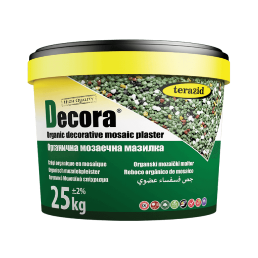 декоративна мозаечна мазилка теразид decora