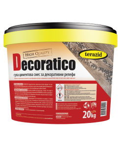 циментова смес за релефи теразид decoratico