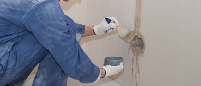 подготовка на основаната при нанасяне на латекс за стени