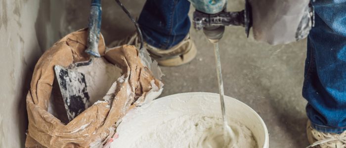 подготовка на основата при вароциментови мазилки